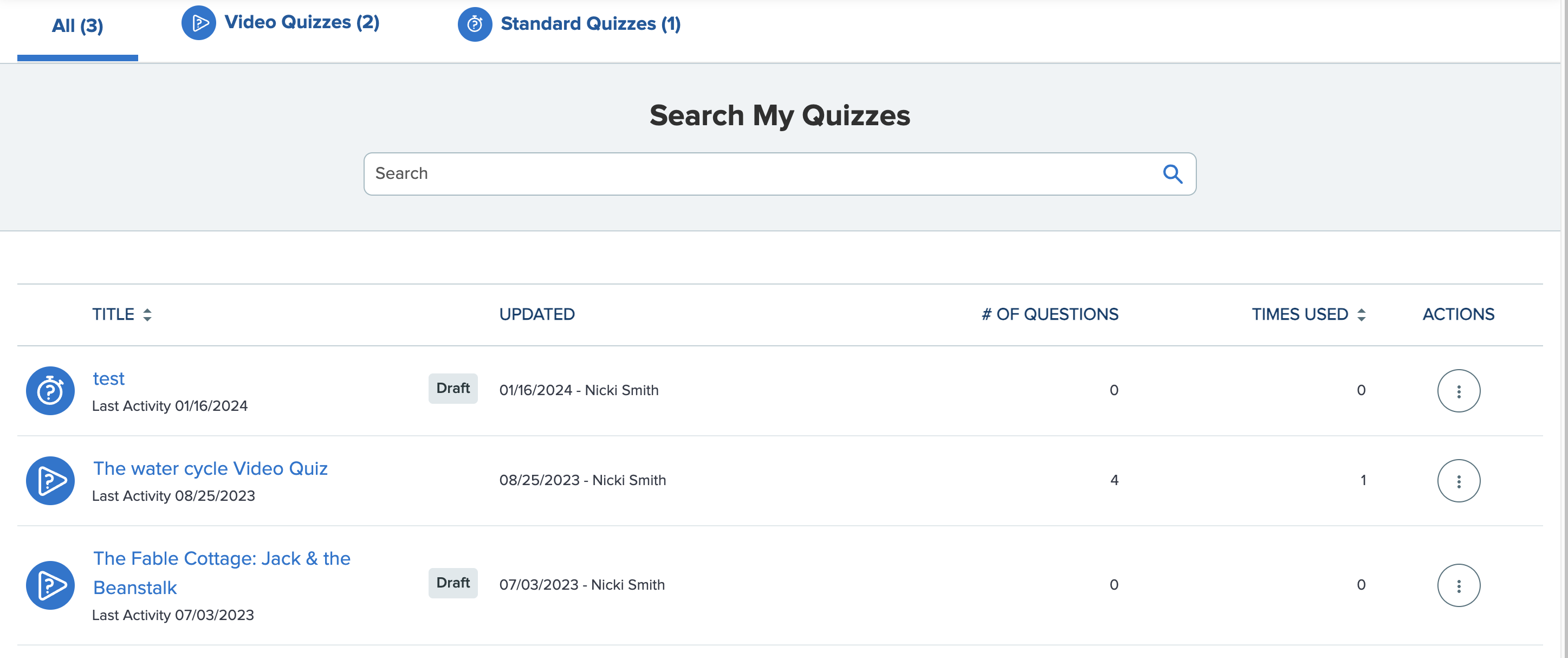 Creating Quizzes - an overview – Discovery Education UK