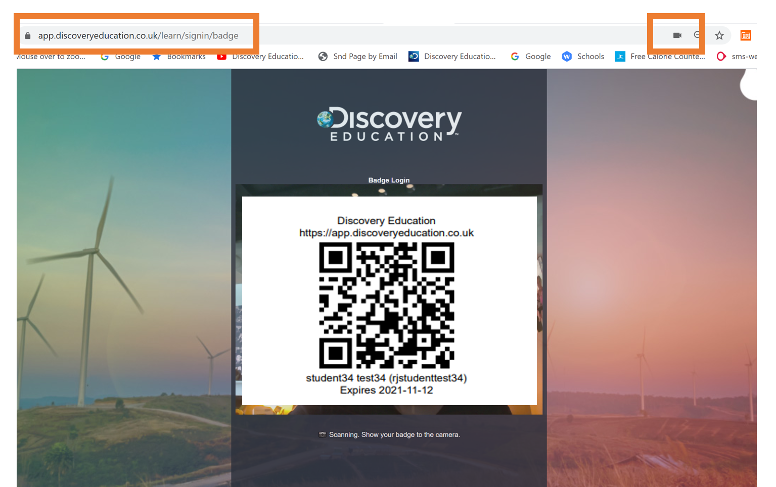 Setup passwords for your pupils using QR codes Discovery Education UK